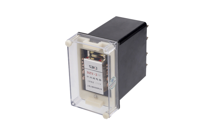 DZY-220X中間繼電器安裝尺寸及參