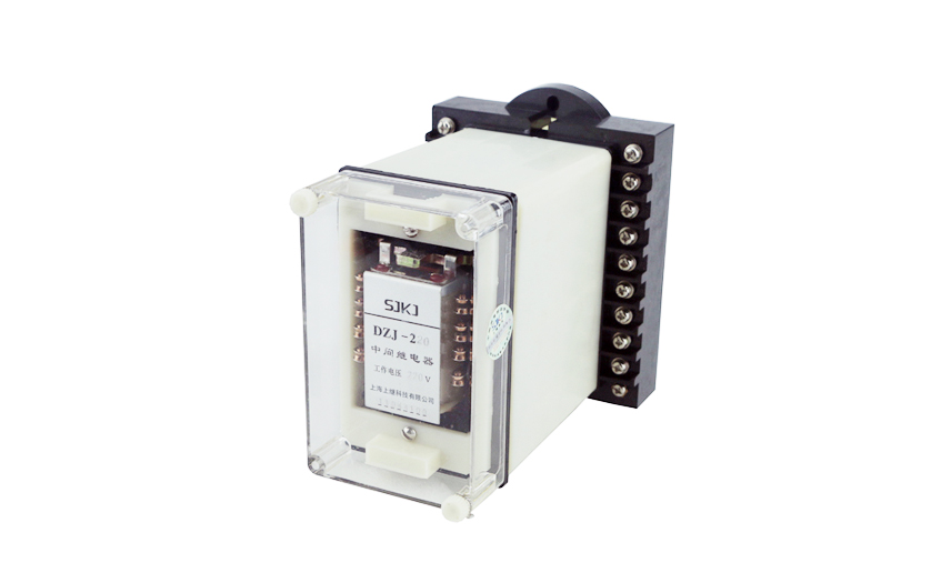 DZY-222中間繼電器安裝尺寸及接