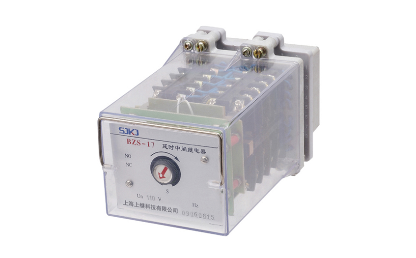 BZS-13中間繼電器接線圖及開孔