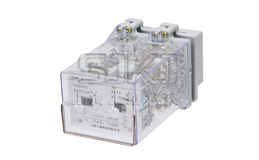 RXMVB2雙位置繼電器_RXMVB2繼電器_接線(xiàn)圖