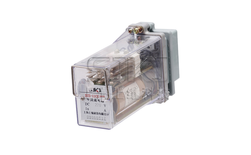 DZS-11CE/600中間繼電器_DZS-11CE/600繼電器_接線(xiàn)圖